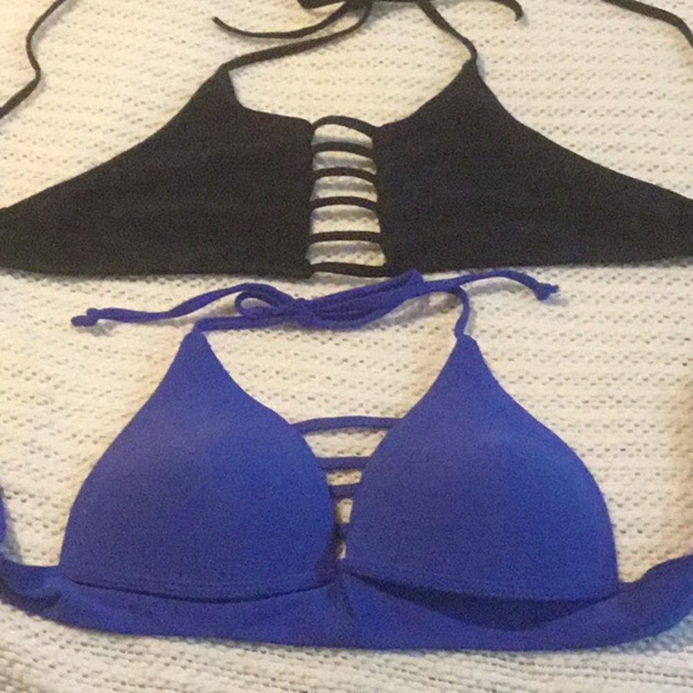 Lot of 2 perfect condition never worn bikini tops!